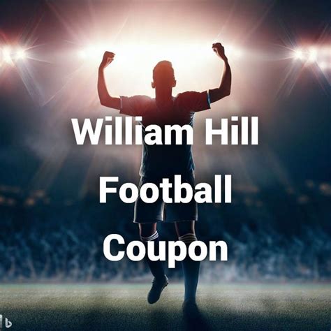 coral football jackpot coupon|william hill midweek football coupon.